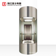 Commercial elevator passenger elevator 10 person house elevator in glass